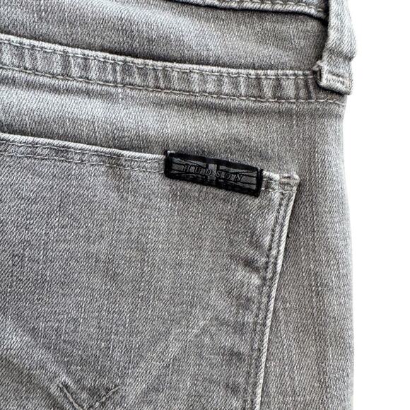 Hudson Jeans Womens Sz 27 Gray Krista Super Skinny Low Rise Preppy Bodycon - Picture 16 of 16